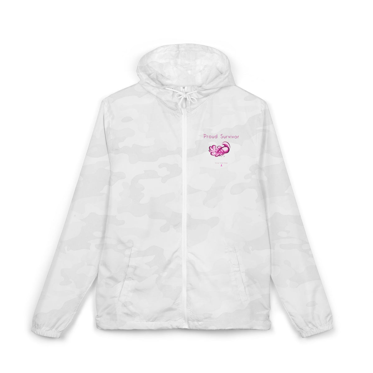 Proud Survivor Unisex Full-Zip Windbreaker Jacket