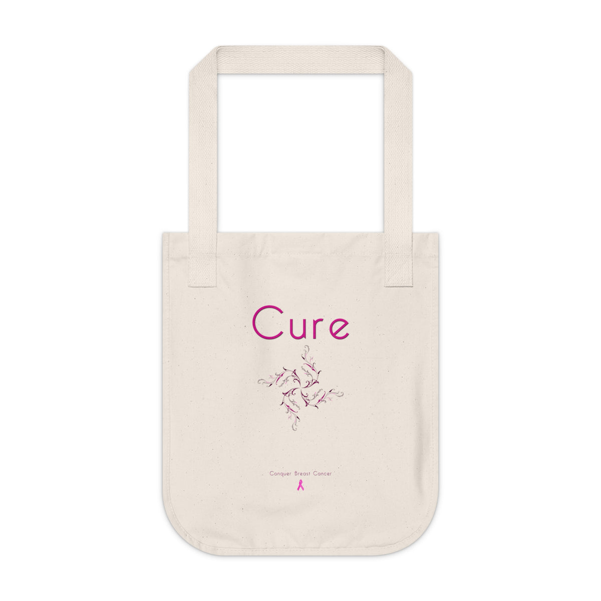 Cure Organic Canvas Tote Bag