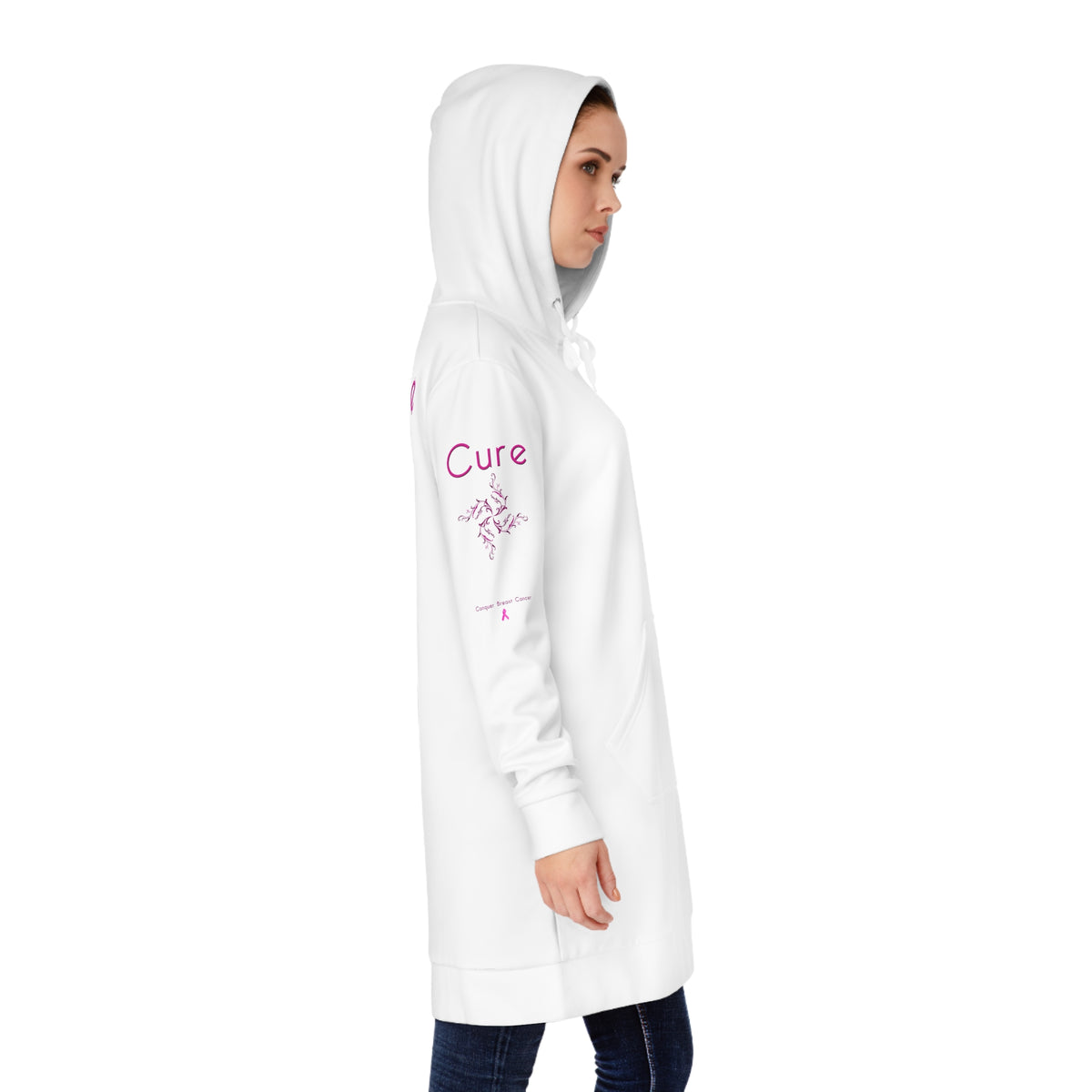Cure Women's Hoodie Dress (AOP)